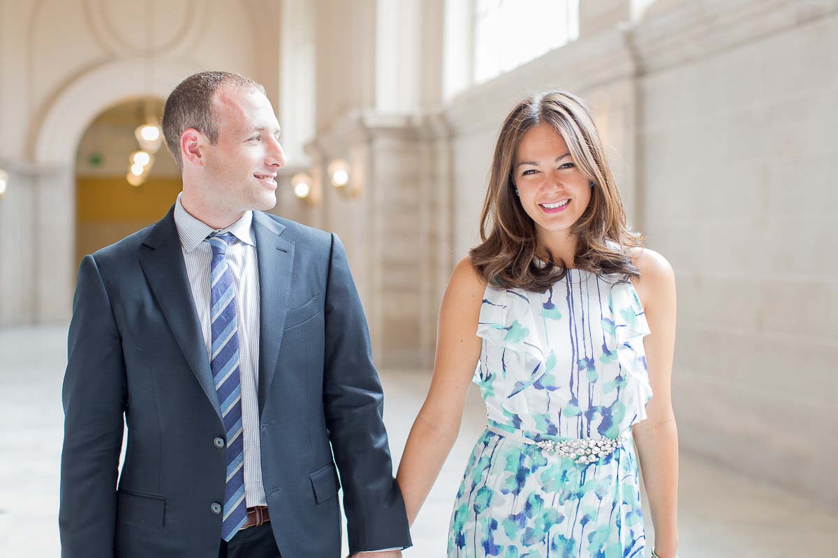 Erin and Alex's San Francisco City Hall wedding - photography by Red Eye Collection